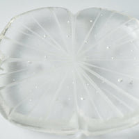 ガラス作家 佐々木翔子 花切子箸置き クリア ガラス作家 佐々木翔子 ガラスもの