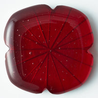 ガラス作家 佐々木翔子 花切子箸置き レッド ガラス作家 佐々木翔子 ガラスもの