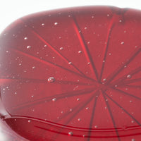 ガラス作家 佐々木翔子 花切子箸置き レッド ガラス作家 佐々木翔子 ガラスもの