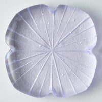 ガラス作家 佐々木翔子 花切子箸置き ライトパープル ガラス作家 佐々木翔子 ガラスもの