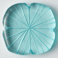 ガラス作家 佐々木翔子 花切子箸置き ライトブルー ガラス作家 佐々木翔子 ガラスもの