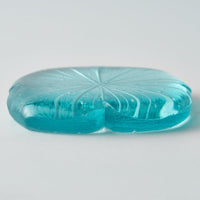 ガラス作家 佐々木翔子 花切子箸置き ライトブルー ガラス作家 佐々木翔子 ガラスもの