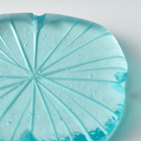 ガラス作家 佐々木翔子 花切子箸置き ライトブルー ガラス作家 佐々木翔子 ガラスもの