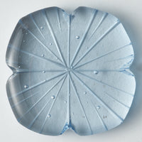 ガラス作家 佐々木翔子 花切子箸置き ライトグレー ガラス作家 佐々木翔子 ガラスもの