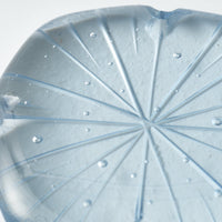 ガラス作家 佐々木翔子 花切子箸置き ライトグレー ガラス作家 佐々木翔子 ガラスもの