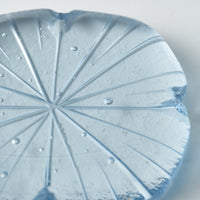 ガラス作家 佐々木翔子 花切子箸置き ライトグレー ガラス作家 佐々木翔子 ガラスもの