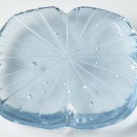 ガラス作家 佐々木翔子 花切子箸置き ライトグレー ガラス作家 佐々木翔子 ガラスもの