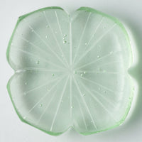 ガラス作家 佐々木翔子 花切子箸置き ライトグリーン ガラス作家 佐々木翔子 ガラスもの