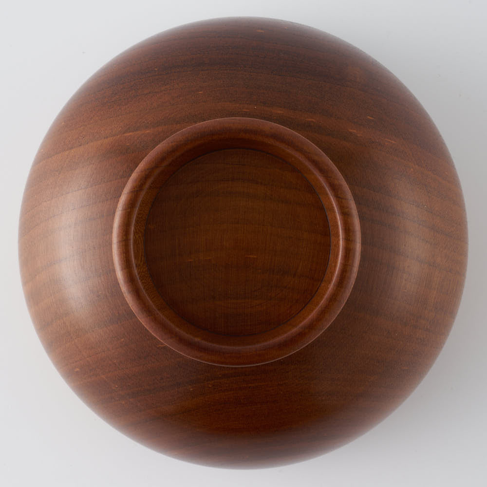 白鷺木工 しらさぎ椀 M 桜 漆茶 白鷺木工 木工もの