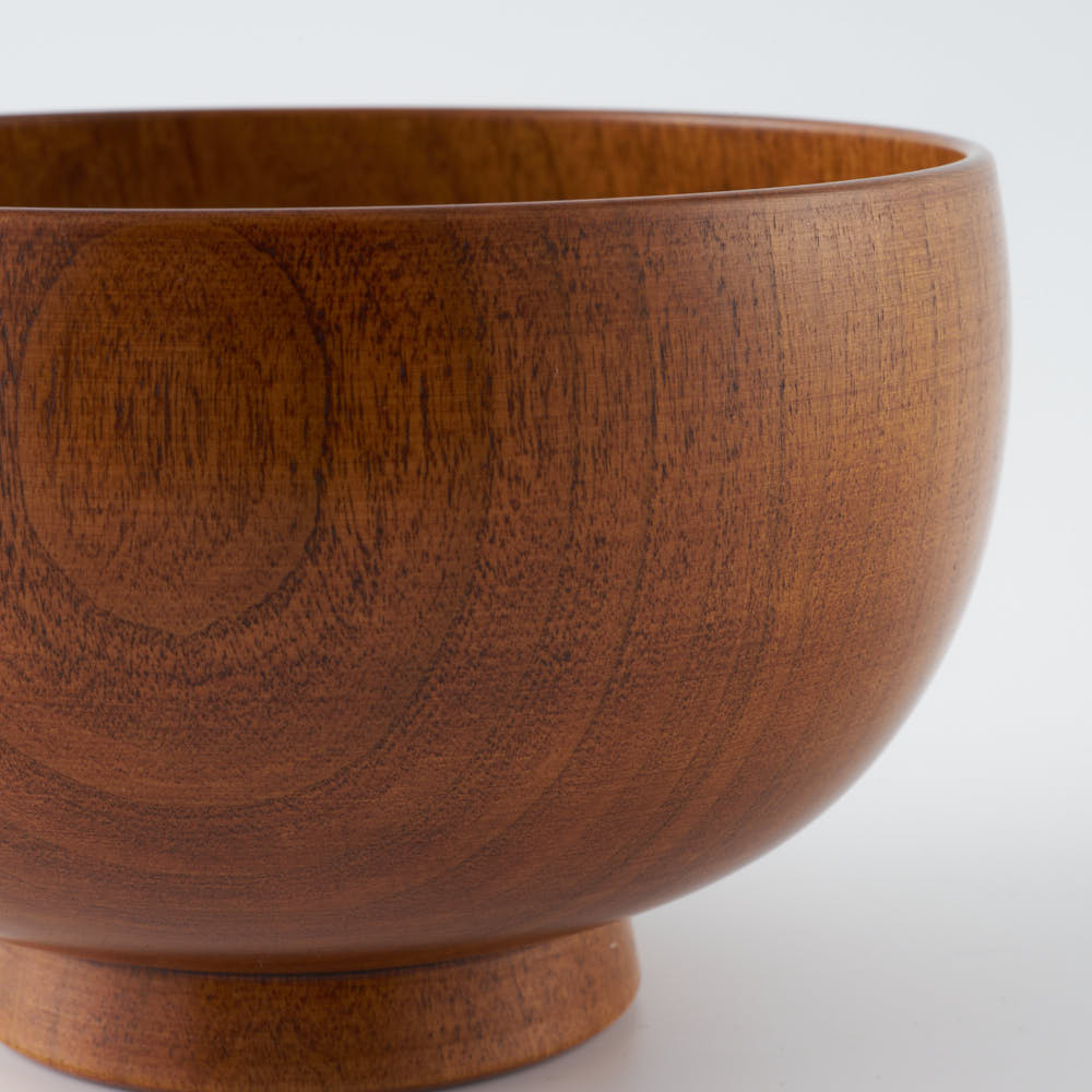 白鷺木工 しらさぎ椀 M 桜 漆茶 白鷺木工 木工もの