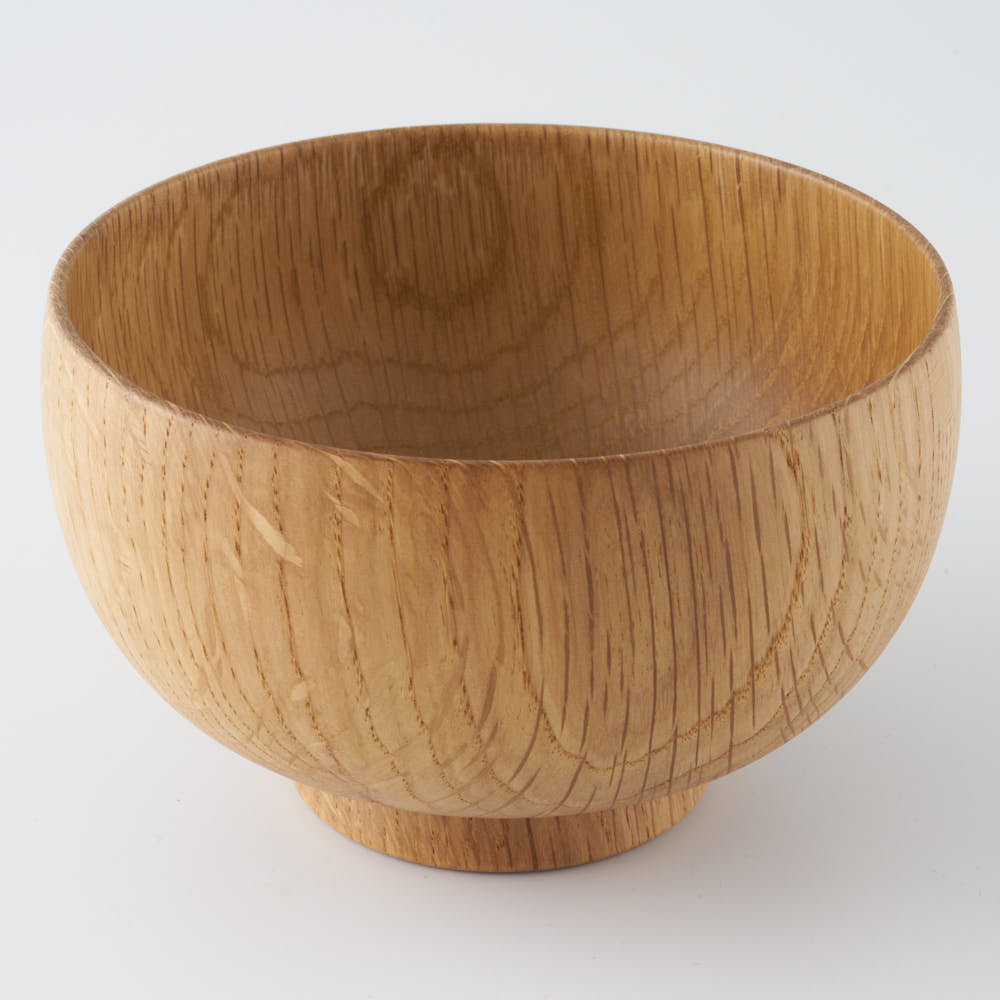 白鷺木工 しらさぎ椀 M 楢 ナチュラル 白鷺木工 木工もの