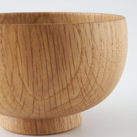 白鷺木工 しらさぎ椀 M 楢 ナチュラル 白鷺木工 木工もの