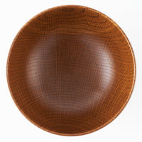 白鷺木工 しらさぎ椀 M 楢 漆茶 白鷺木工 木工もの