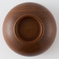 白鷺木工 しらさぎ椀 M 楢 漆茶 白鷺木工 木工もの