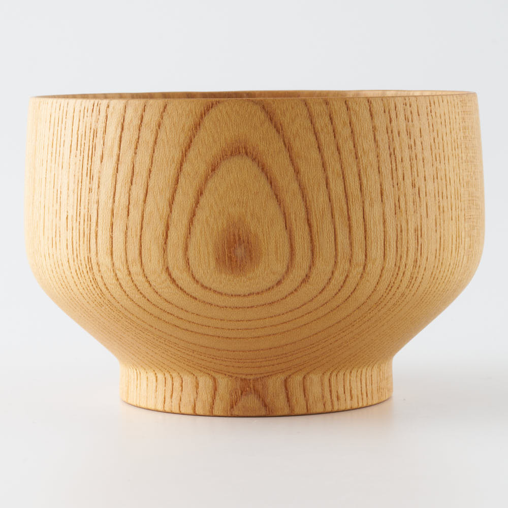 白鷺木工 サブロク椀 布袋 欅 ナチュラル 白鷺木工 木工もの