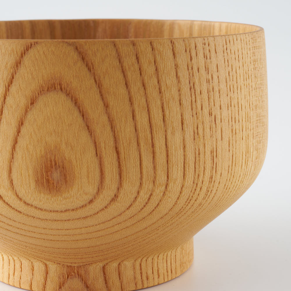 白鷺木工 サブロク椀 布袋 欅 ナチュラル 白鷺木工 木工もの
