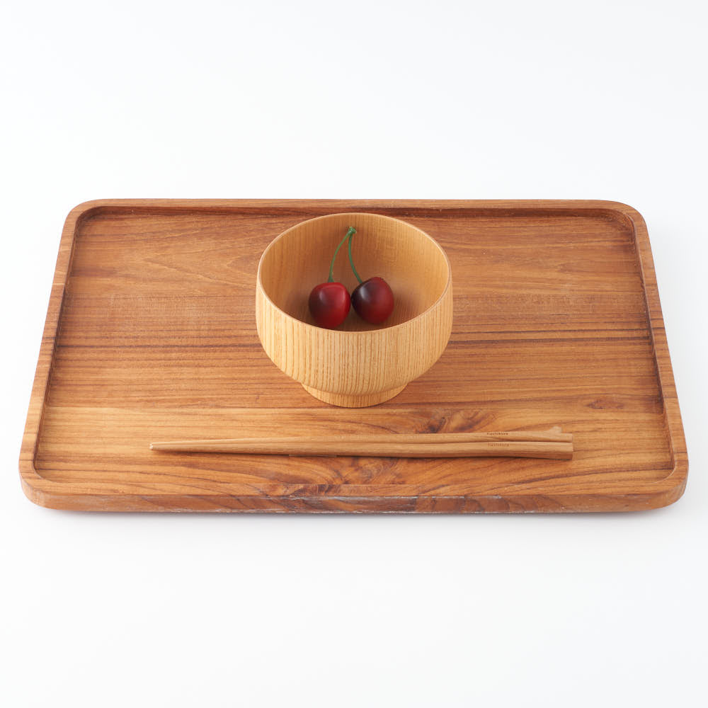 白鷺木工 サブロク椀 布袋 欅 ナチュラル 白鷺木工 木工もの