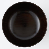 白鷺木工 サブロク椀 布袋 欅 漆黒 白鷺木工 木工もの