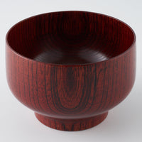 白鷺木工 サブロク椀 布袋 欅 漆赤 白鷺木工 木工もの