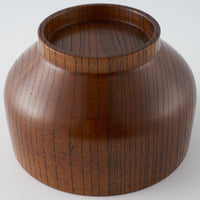 白鷺木工 サブロク椀 布袋 欅 漆茶 白鷺木工 木工もの