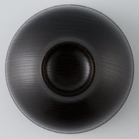 白鷺木工 サブロク椀 百合 欅 漆黒 白鷺木工 木工もの