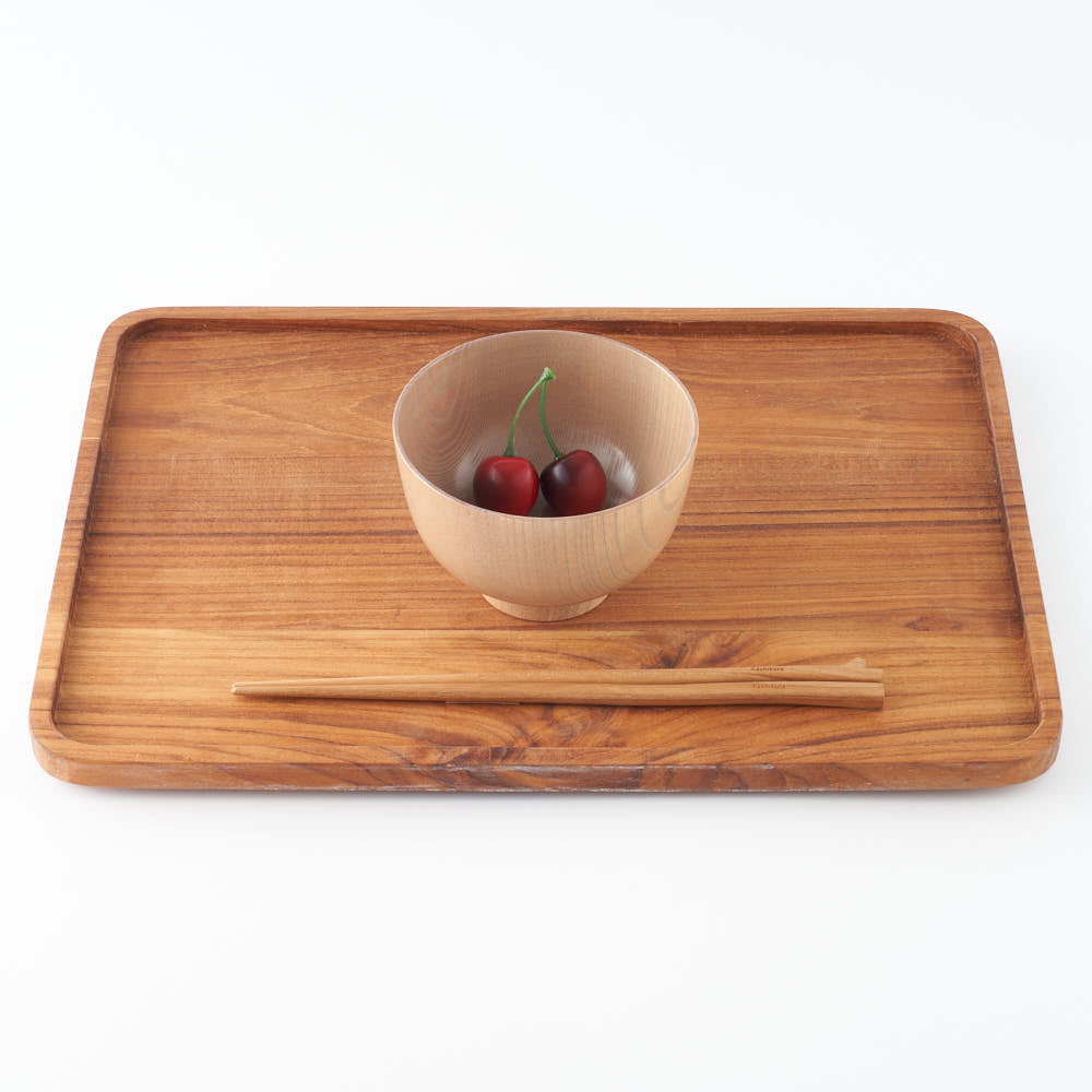 白鷺木工 サブロク椀 仙才 欅 漆ベージュ ¥4,180 大人の焼き物