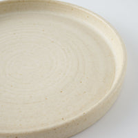 Deep Gorge FLAT S Eggshell(白) Deep Gorge 陶磁器作家もの