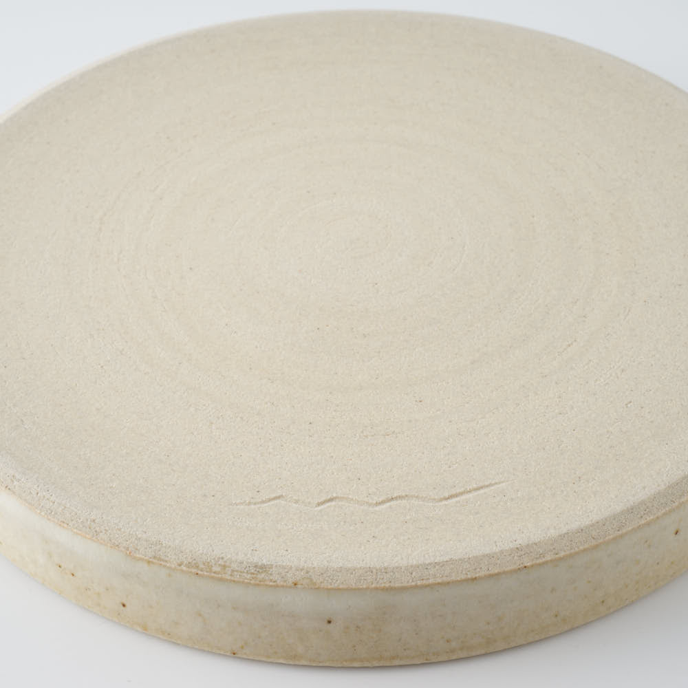 Deep Gorge FLAT S Eggshell(白) Deep Gorge 陶磁器作家もの