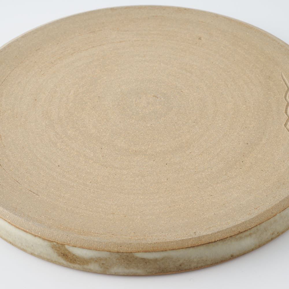 Deep Gorge FLAT S SAND(ベージュ) Deep Gorge 陶磁器作家もの