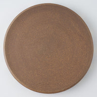 Deep Gorge FLAT S acorn & tan(焦茶 x 黄) Deep Gorge 陶磁器作家もの