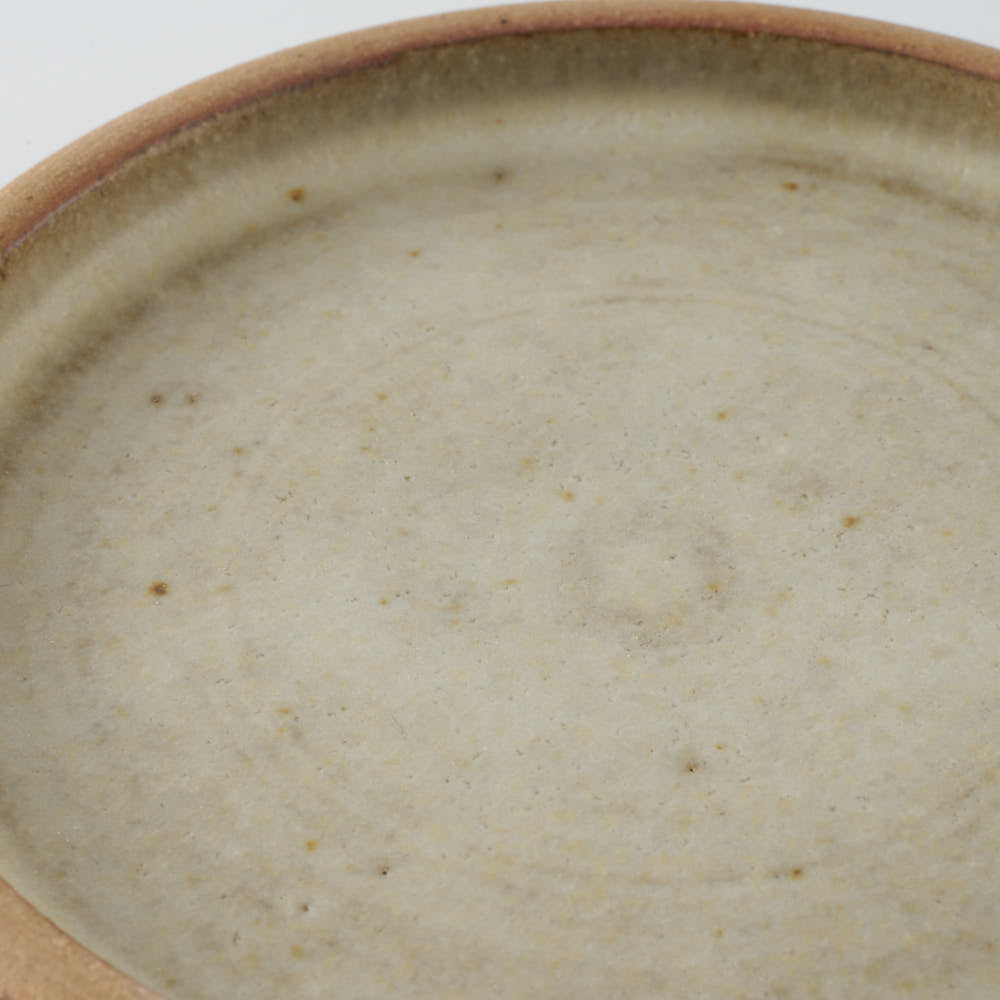 作家 エヴァンズ高田寛子 MAME SAND(ベージュ) 作家 エヴァンズ高田寛子 陶磁器作家もの