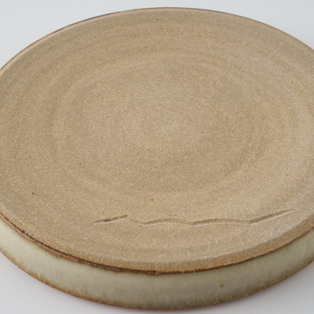 作家 エヴァンズ高田寛子 MAME SAND(ベージュ) 作家 エヴァンズ高田寛子 陶磁器作家もの