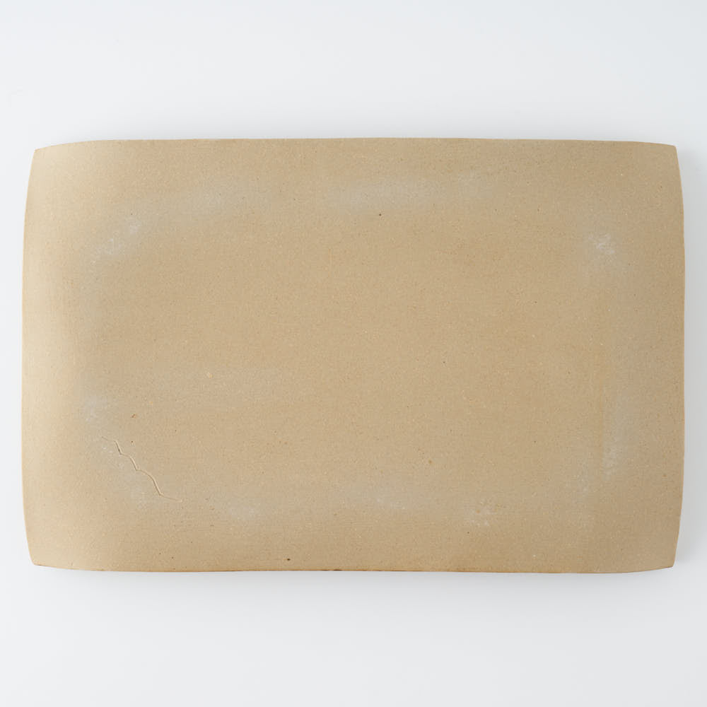 Deep Gorge REC L-FLOWER SAND(ベージュ) Deep Gorge 陶磁器作家もの