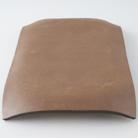 作家 エヴァンズ高田寛子 REC L-FLOWER acorn & tan(焦茶 x 黄) 作家 エヴァンズ高田寛子 陶磁器作家もの