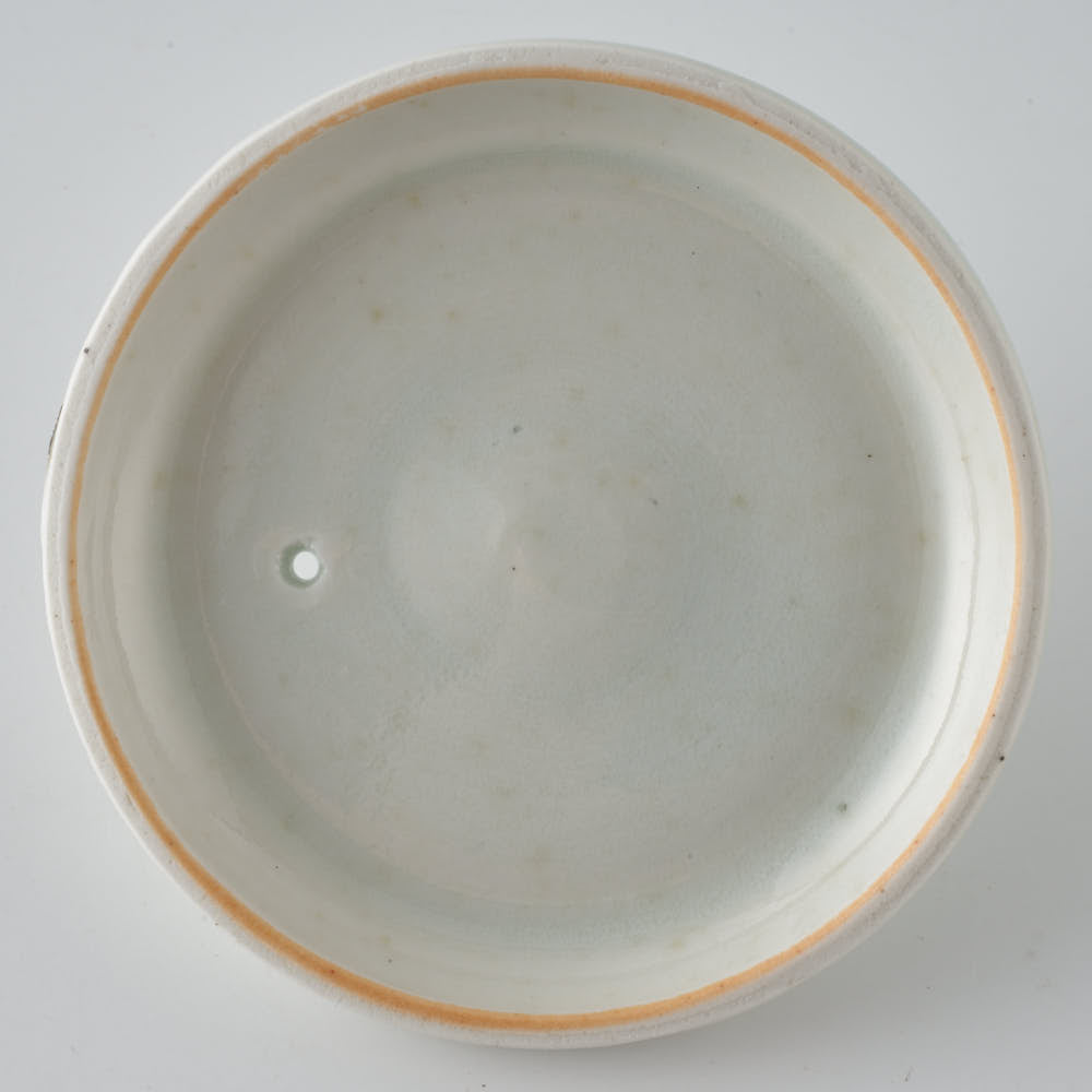 作家 水谷和音 輪花ポット(灰釉) 作家 水谷和音 陶磁器作家もの