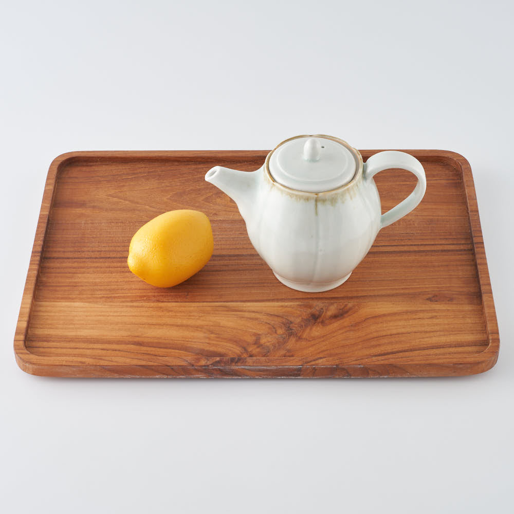 作家 水谷和音 輪花ポット(灰釉) 作家 水谷和音 陶磁器作家もの