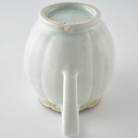 作家 水谷和音 輪花ポット(灰釉) 作家 水谷和音 陶磁器作家もの