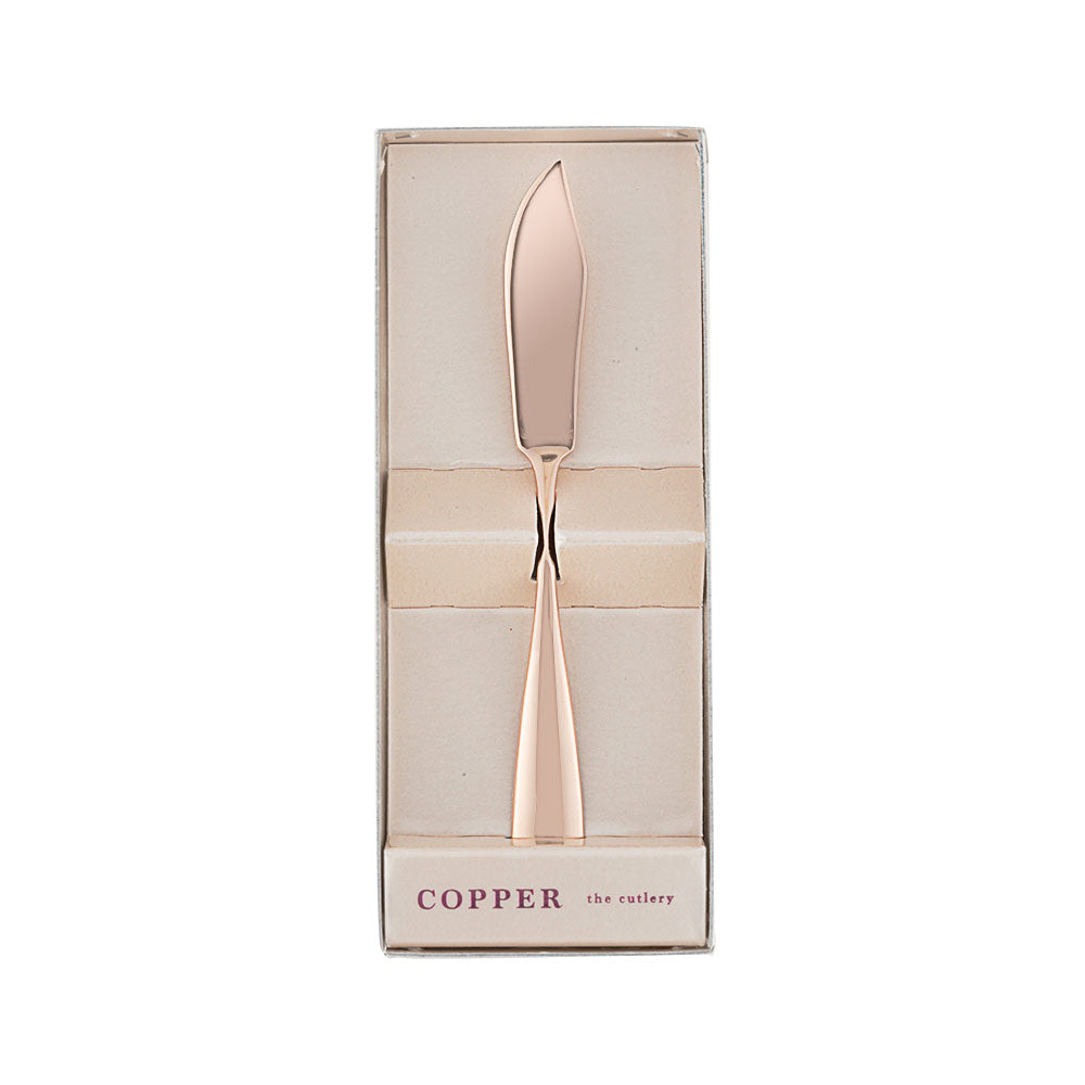 COPPER the cutlery 銅製バターナイフ(ピンクゴールドミラー) COPPER the cutlery 金工もの