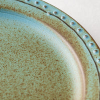 波佐見焼 藍染窯 ブロンズ 15センチプレート ブルー 波佐見焼 藍染窯 波佐見焼