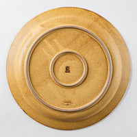 波佐見焼 藍染窯 ブロンズ 24センチプレート イエロー 波佐見焼 藍染窯 波佐見焼