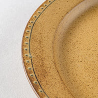波佐見焼 藍染窯 ブロンズ 24センチプレート イエロー 波佐見焼 藍染窯 波佐見焼