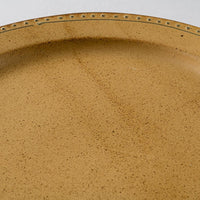 波佐見焼 藍染窯 ブロンズ 24センチプレート イエロー 波佐見焼 藍染窯 波佐見焼