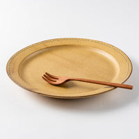 波佐見焼 藍染窯 ブロンズ 24センチプレート イエロー 波佐見焼 藍染窯 波佐見焼