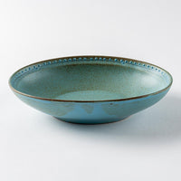 波佐見焼 藍染窯 ブロンズ オーバルボウル ブルー 波佐見焼 藍染窯 波佐見焼