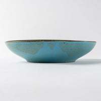 波佐見焼 藍染窯 ブロンズ オーバルボウル ブルー 波佐見焼 藍染窯 波佐見焼