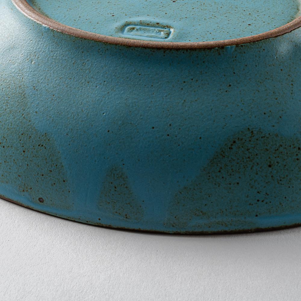 波佐見焼 藍染窯 ブロンズ オーバルボウル ブルー 波佐見焼 藍染窯 波佐見焼