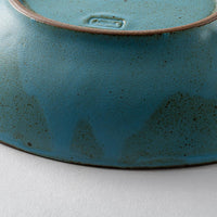 波佐見焼 藍染窯 ブロンズ オーバルボウル ブルー 波佐見焼 藍染窯 波佐見焼