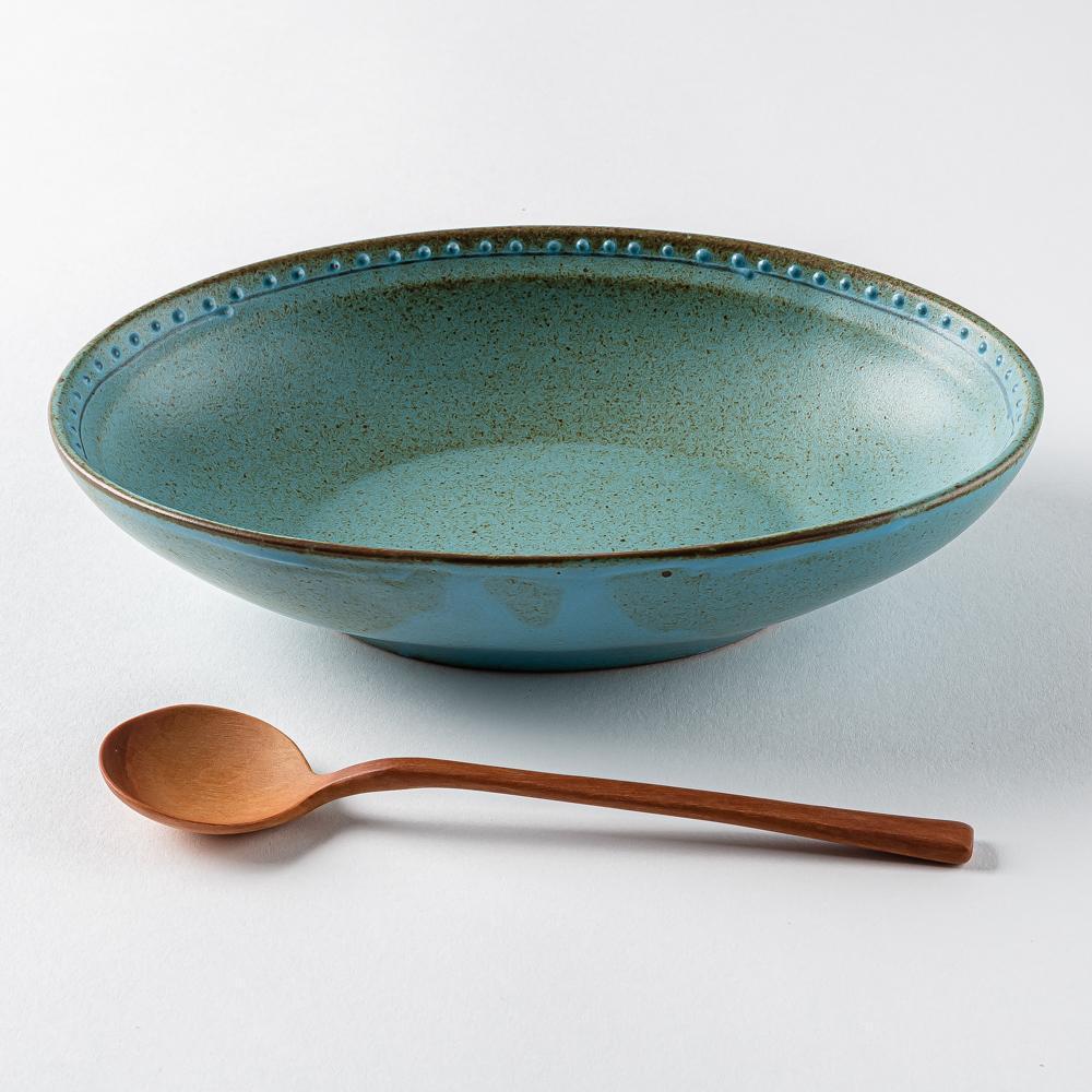 波佐見焼 藍染窯 ブロンズ オーバルボウル ブルー 波佐見焼 藍染窯 波佐見焼