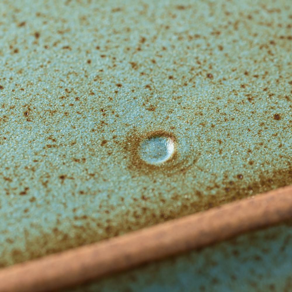 波佐見焼 藍染窯 ブロンズ 正角皿 ブルー 波佐見焼 藍染窯 波佐見焼