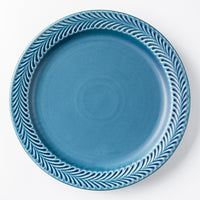 波佐見焼 翔芳窯 ローズマリー リムプレートL(デニム) 波佐見焼 翔芳窯 波佐見焼